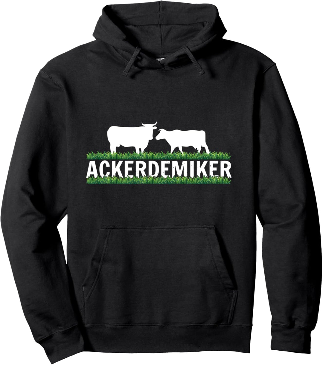 Ackerdemiker Farming Landwirtin Spruch Agrar Gülle Evolution Pullover Hoodie