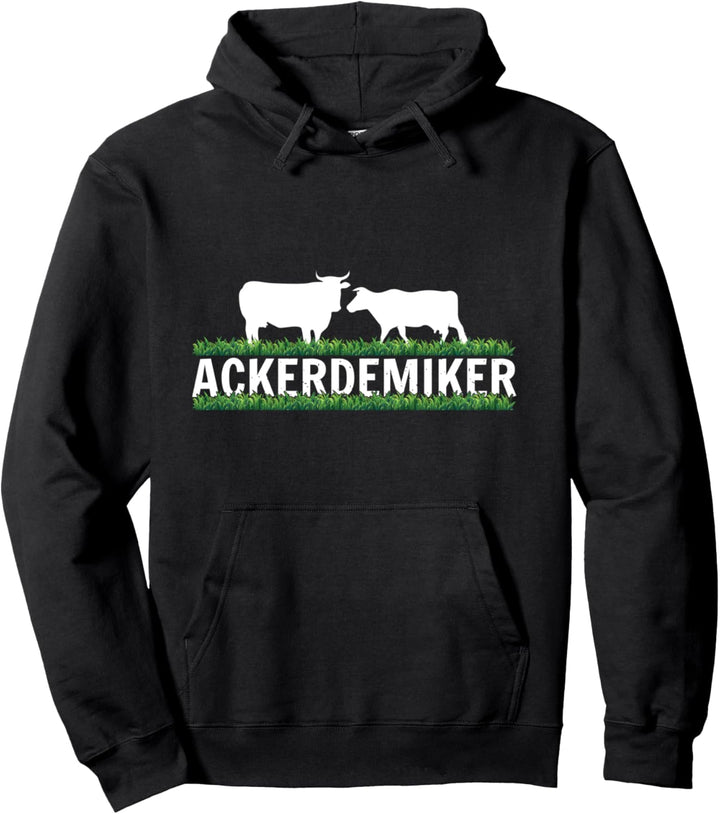 Ackerdemiker Farming Landwirtin Spruch Agrar Gülle Evolution Pullover Hoodie