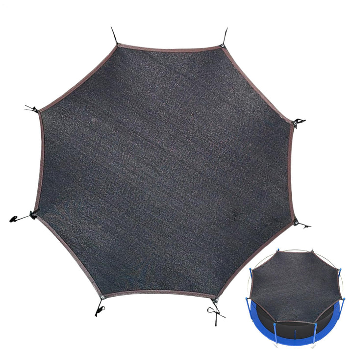 Trampolin Sonnenschutz Abdeckung - Ø 143 243 305 366 427 cm Trampolin Sonnenschutznetz, UV-Resistent