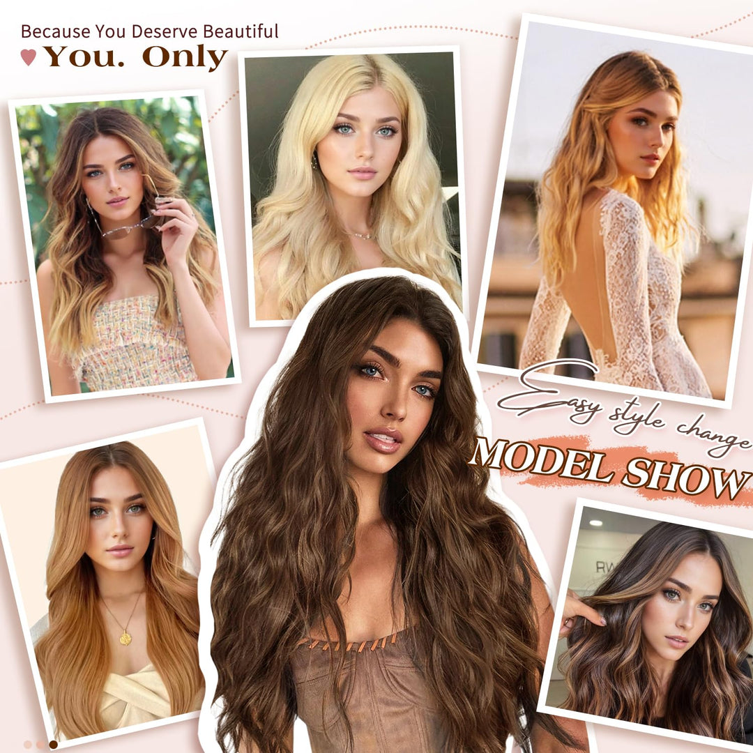 Tape In Extensions Echthaar 20pcs 50cm 50g Aschblond mit Bleichblond Invisible Tape Extensions Echth