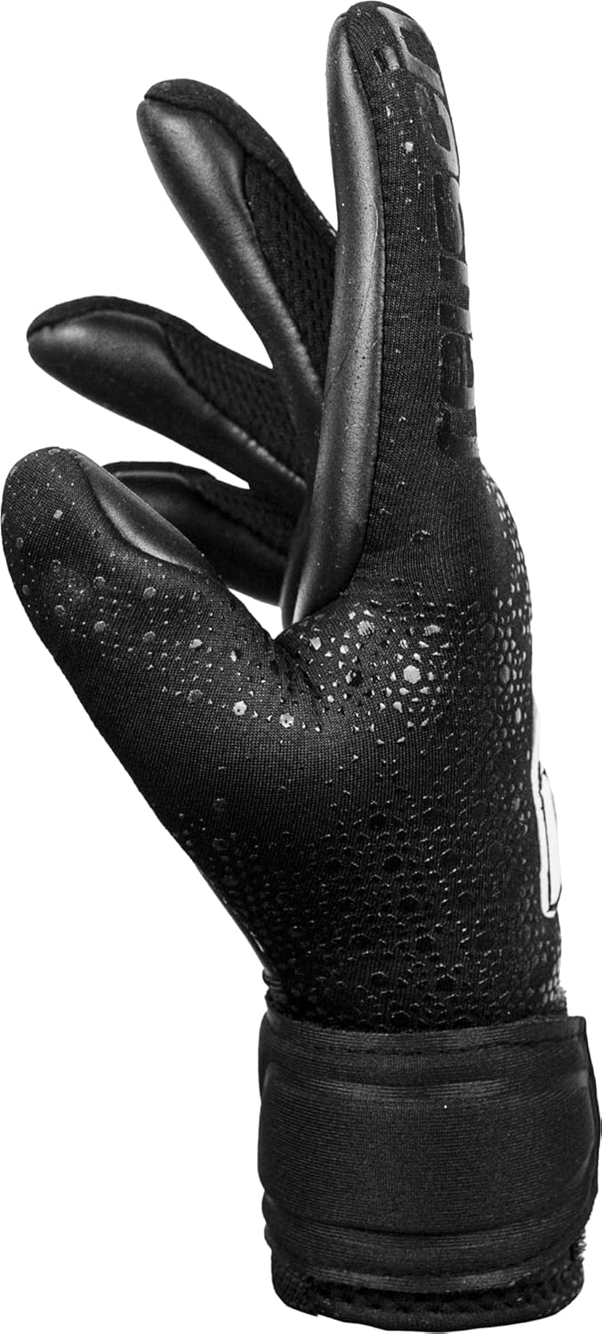 Reusch Jungen Pure Contact Junior Unisex Torwarthandschuhe mit Innennaht Schnitt und Grip Infinity B