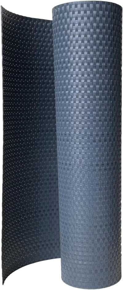 workingHOUSE Terrassen Balkonbespannung 60 cm Höhe - Sichtschutz aus Polyrattan, Sichtschutzstreifen