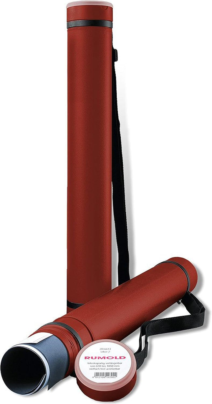 Rumold Zeichenrollen-Köcher, 600 mm - 1000 mm, Ø 80 mm, Polyethylen (4 Köcher, 4 Farben)