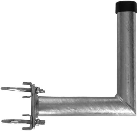 A.S.Sat 38025 feuerverzinkter Stahl Mastausleger (25 cm)