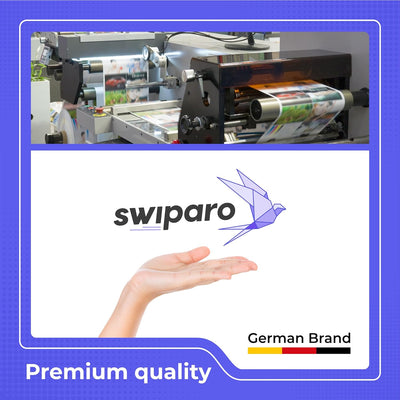 SWIPARO - Thermorollen 80mm x 80m x 12mm - Kassenrollen - Bonrollen zertifiziert für Registrierkasse