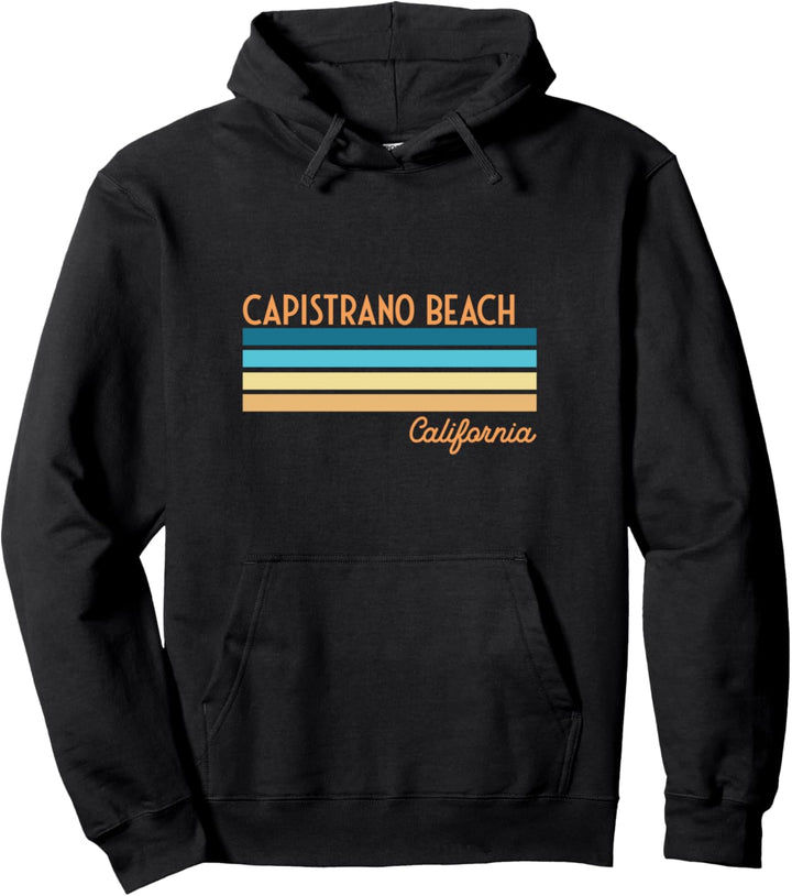 Capistrano Beach California Pullover Hoodie