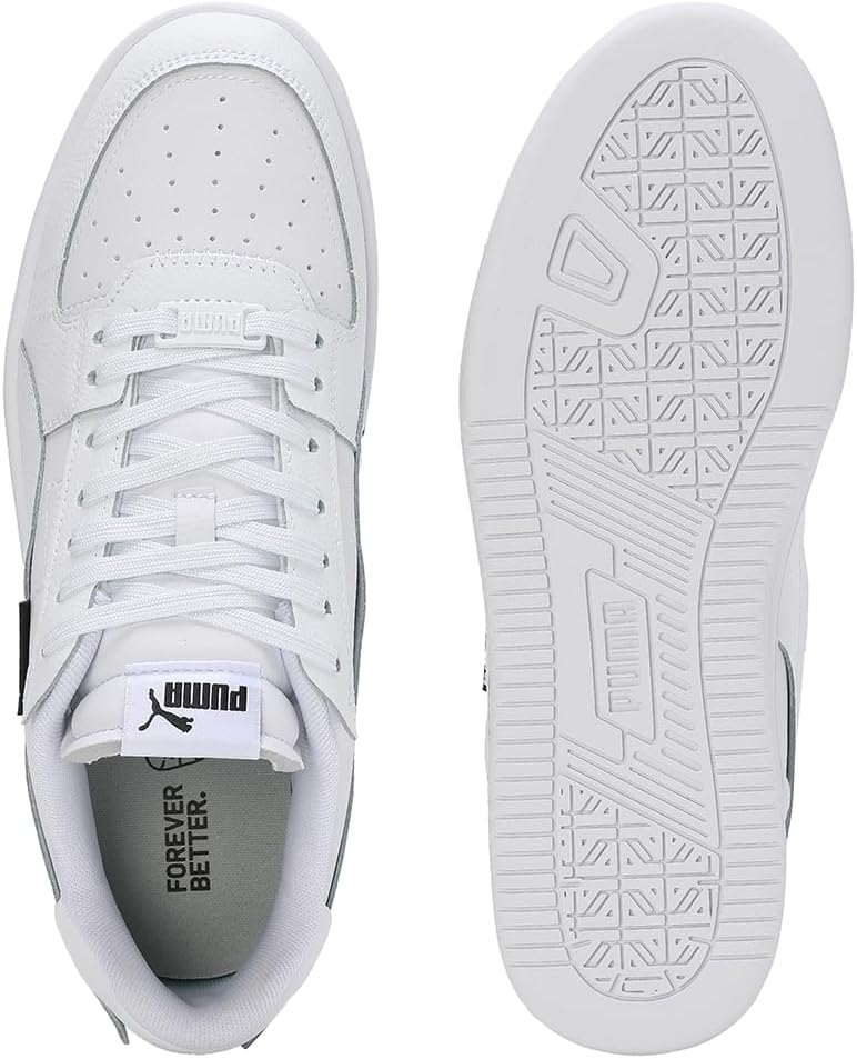 Puma Unisex Puma Caven 2.0Sneaker 37 EU 2 0 Vtg White White Black, 37 EU 2 0 Vtg White White Black