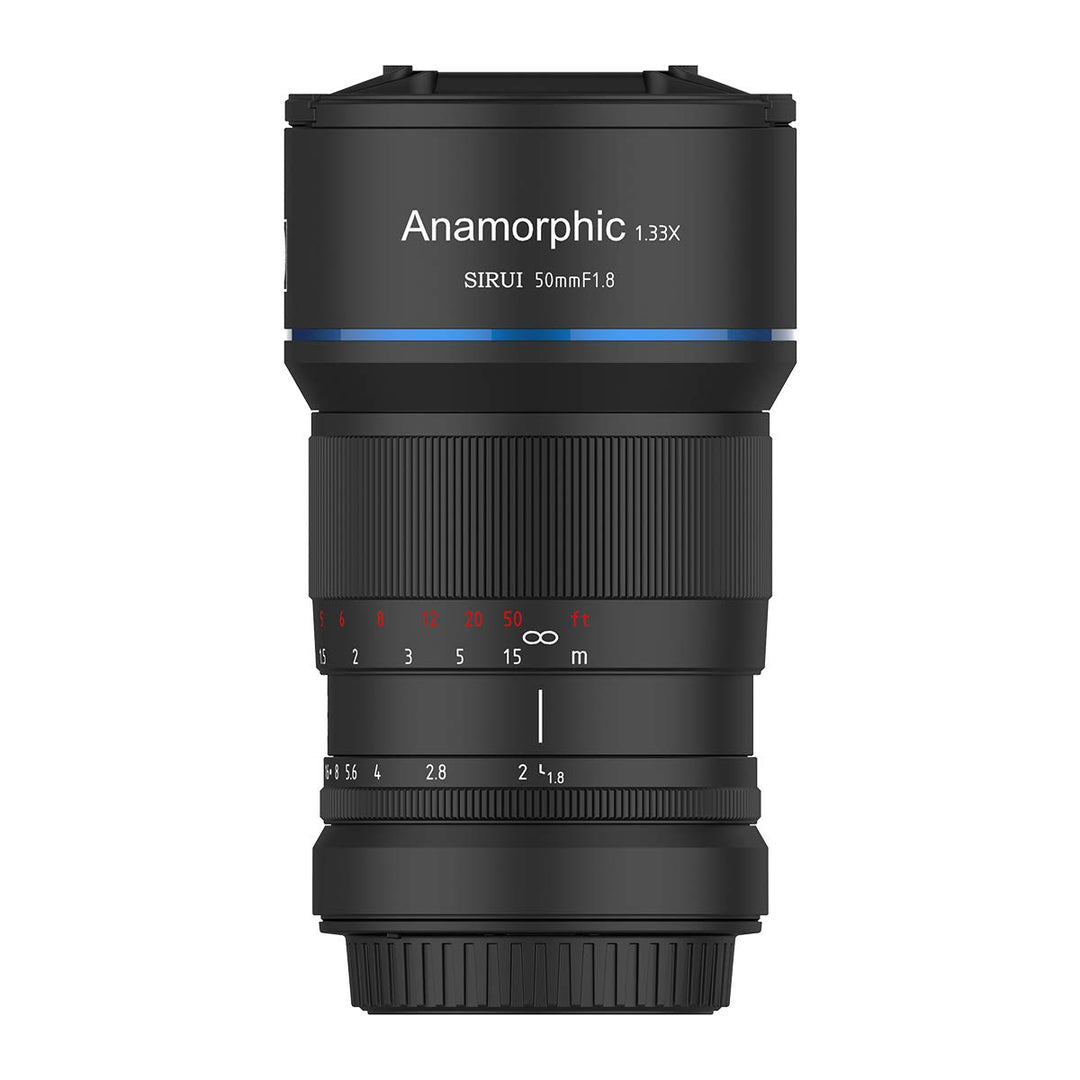 SIRUI 50mm Blende f1.8 Faktor 1.33x APS-C Anamorphot Prime Objektiv Objektive Lens Lenses Modell SR-