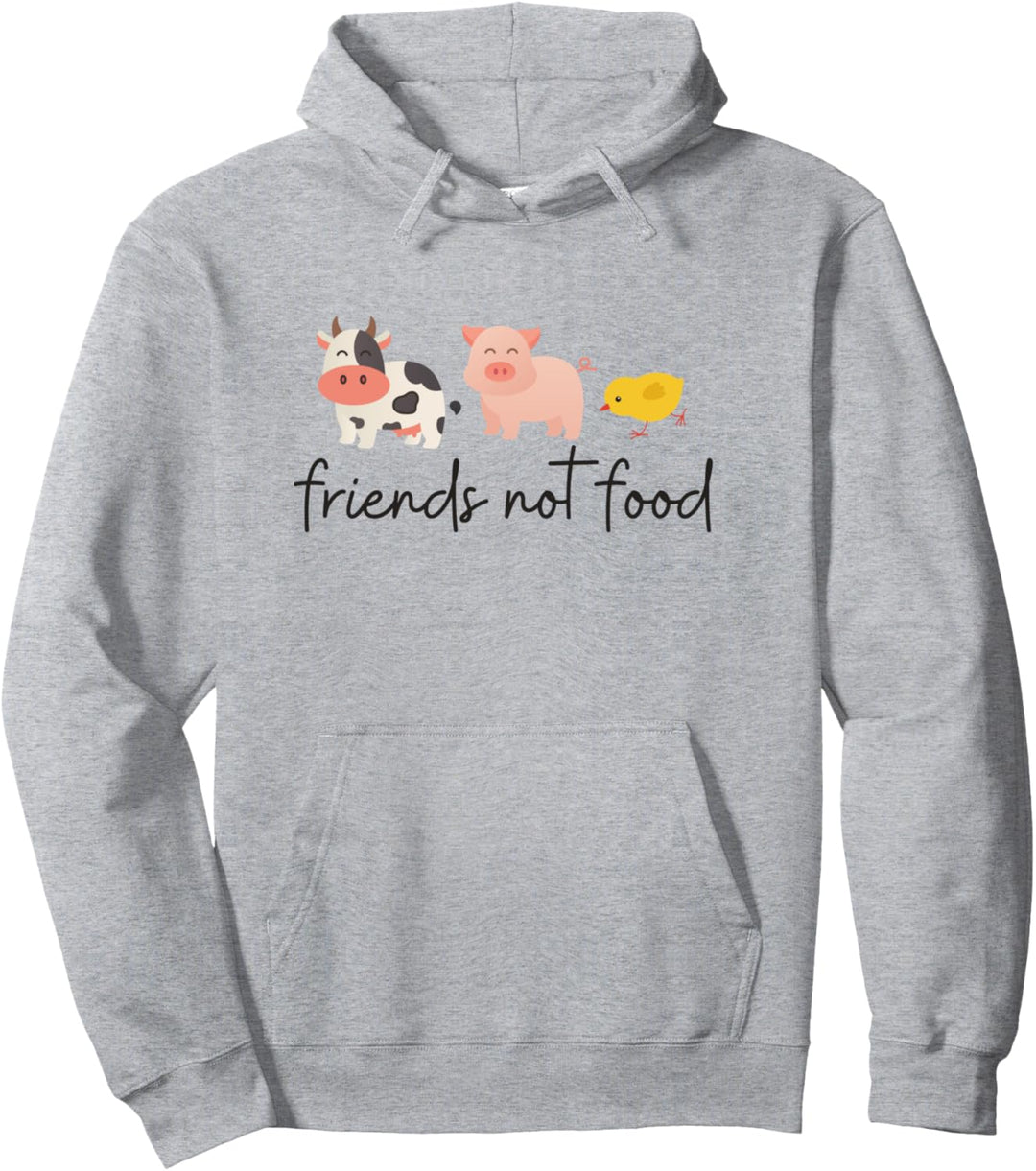 Animals Are Friends Not Food | Vegan | Tierrechte Pullover Hoodie