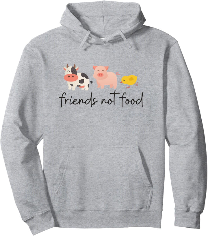 Animals Are Friends Not Food | Vegan | Tierrechte Pullover Hoodie