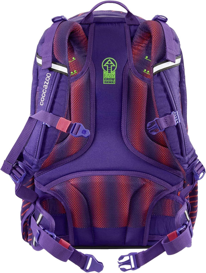 coocazoo Schulrucksack ScaleRale OceanEmotion, ergonomischer Tornister, höhenverstellbar mit Brustgu