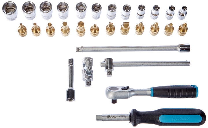 Hazet Steckschlüssel-Satz 1/4" 854 30-teilig
