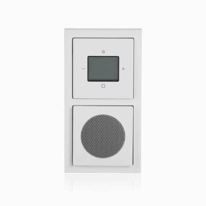 Busch-Jaeger 8240-84 Wlan Radio Komplettset, 2 W, Weiss