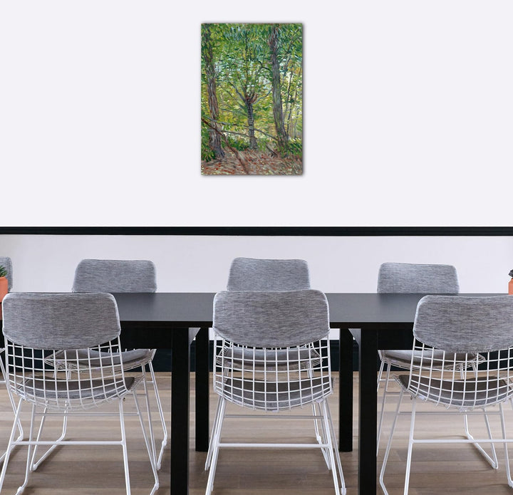 Printed Paintings Leinwand (60x80cm): Vincent Van Gogh - Bäume 60x80 cm, 60x80 cm