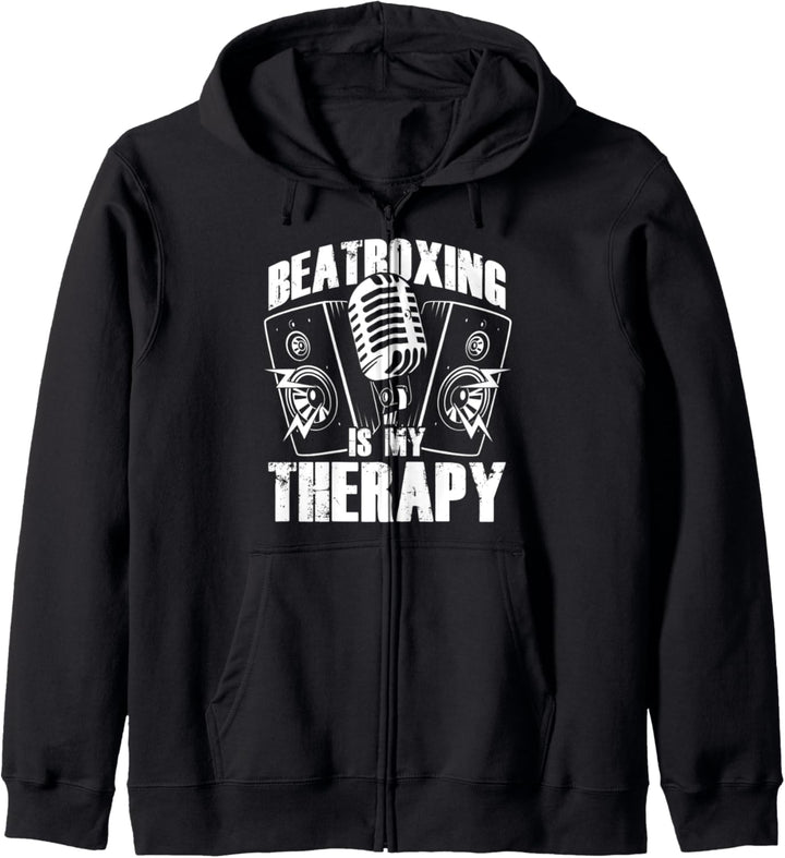 Beatbox Ghetto Cooler Künstler Hiphop Sänger Rap Beatboxer Kapuzenjacke