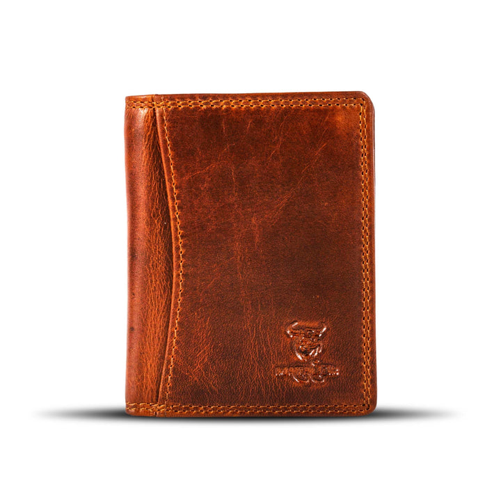 MATADOR Kartenetui Herren Leder 'Milano mit Geheimfach & Mini Münzfach | Minimalist Wallet Cardholde