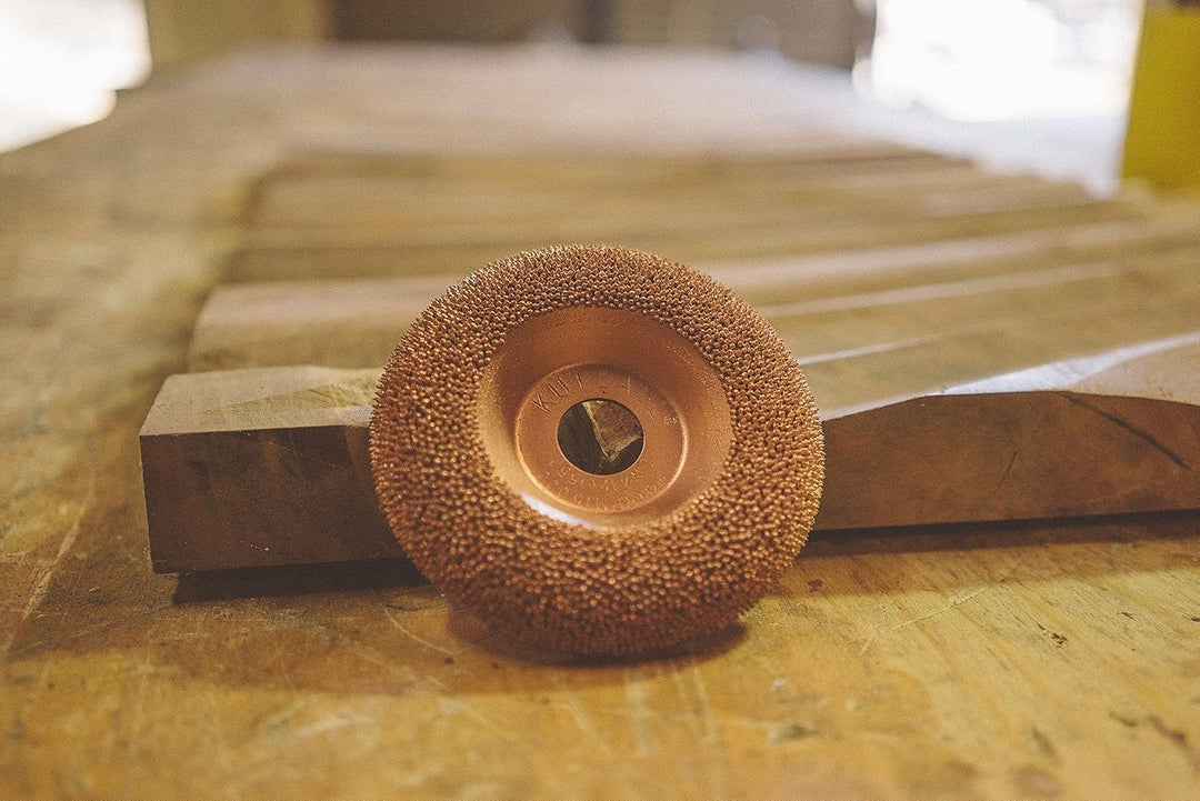 Kutzall Originalformungsscheibe - Sehr Grob, 4-1/2 "(114,3 Mm) Dia. X 7/8" (22,2 Mm) Bohrung - Holzb