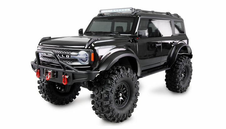Amewi AMXRock Caballo Crawler 4WD 1:10 ARTR schwarz-metallic, Schwarz-metallic