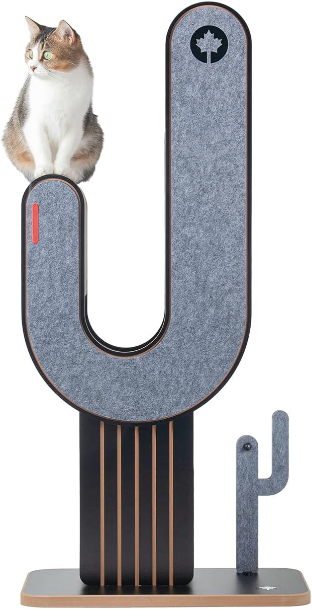 CanadianCat Company | Design Kratzmöbel Kaktus XXL | Kratzsäule, Kratzstamm | 50 x 30 x 104,5 cm