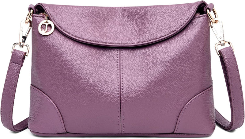 DORRISO Elegant Damen Umhängetasche Frauen Handtasche Schultertasche Casual Umhängetaschen Damen Rei