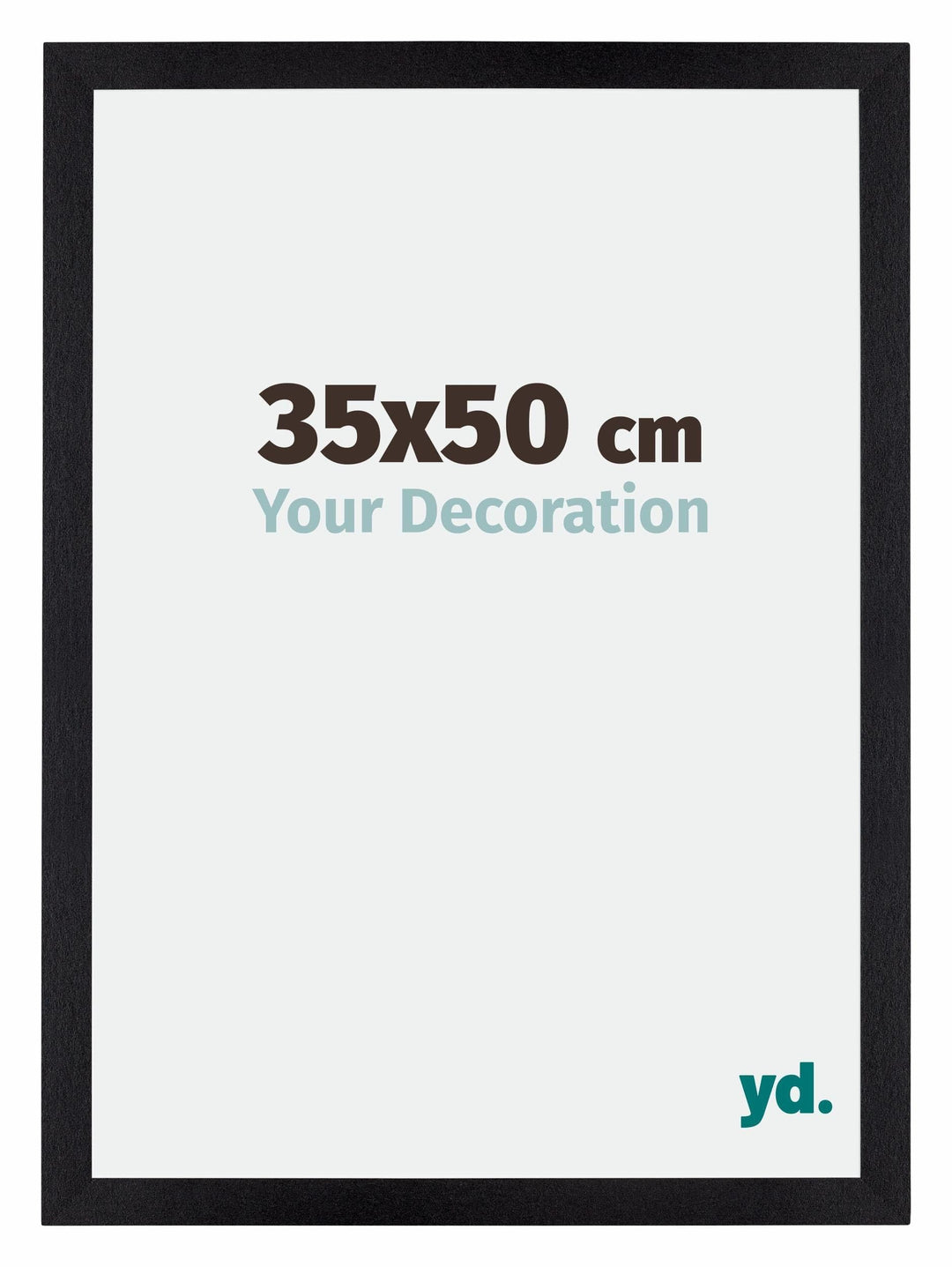 yd. Your Decoration - Bilderrahmen 35x50 cm - Bilderrahmen aus MDF mit Acrylglas - Antireflex - Ausg