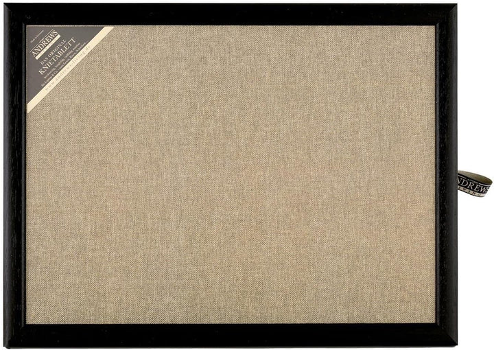 Knietablett mit Kissen Uni Dunkelbeige
