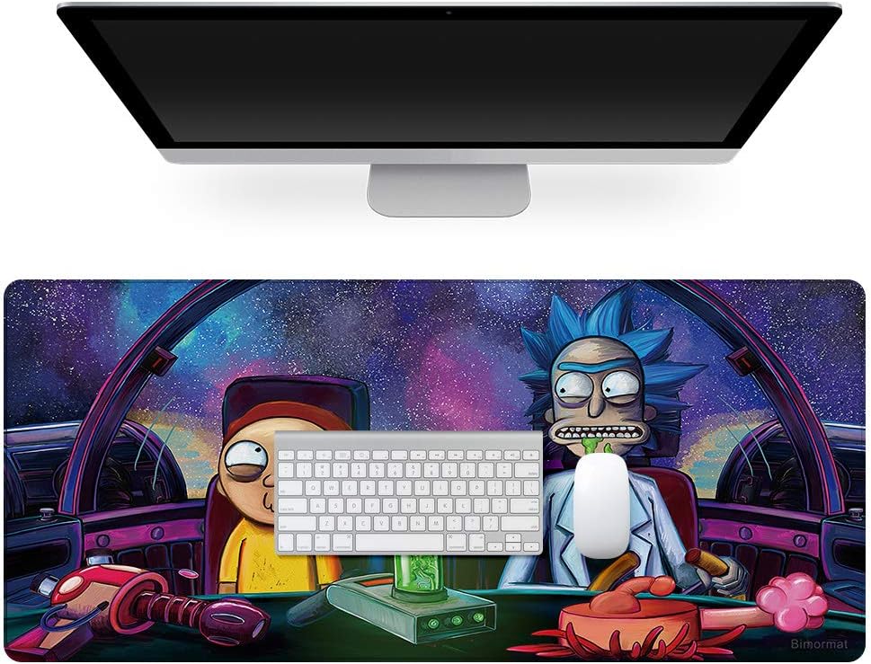 Bimormat Grosses Gaming Mauspad,900x400mm XXL Schreibtischunterlage, Mousepad Gemacht aus Hochwertig