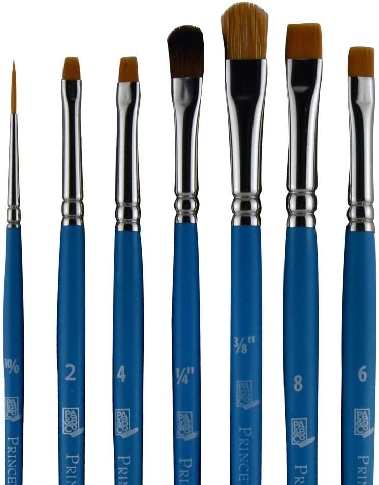 PRINCETON ARTIST BRUSH CO. Princeton Tec Select Artiste, Serie P3750, Pinselset Nr. 23 Brown 123 Set