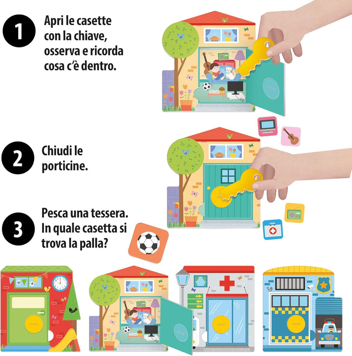 Headu Suchen Sie öffnen und Finden Montessori Speicher und Beobachtung für die Kleinen It57168 Lerns