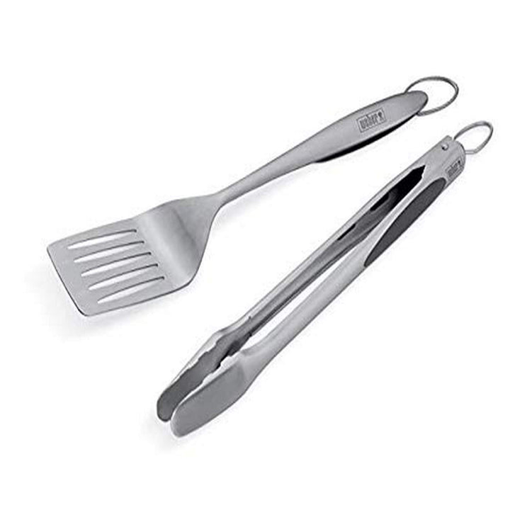 Weber 10611 Deluxe Werkzeugset, Edelstahl Easy Open Verpackung (leicht zu öffnen), Easy Open Verpack