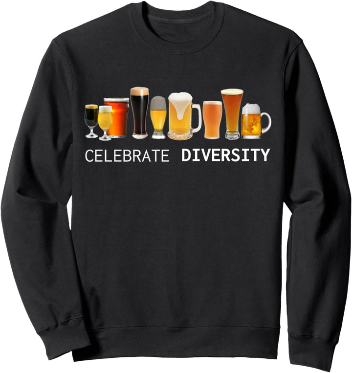 Craft Beer Drinking Feiern Sie Diversity Beer Sweatshirt
