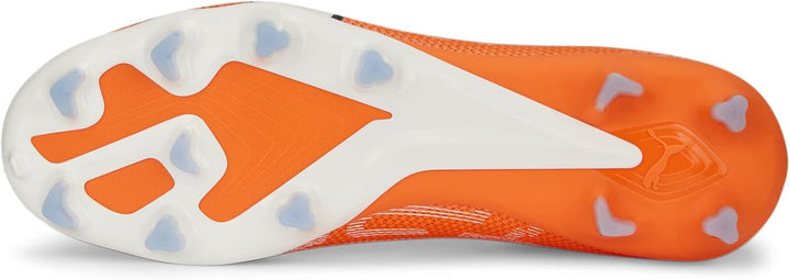 PUMA Herren Ultra Match+ Ll Fg/Ag Fussballschuh, 40.5 EU Ultraorange Puma Wei&amp;