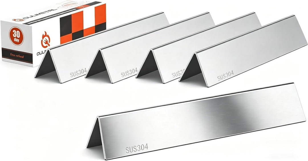 QuliMetal 44,5cm Flavorizer Bars 7620 1,3mm Dicke für Weber Genesis E310 E320 S310 S320, E/S 330 (mi