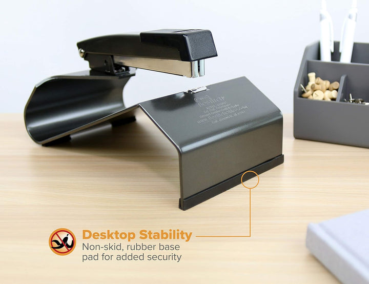 Bostitch Office No-Jam Hefter Heftgerät 20 Blatt einfache Buchbindung schwarz (B440SB), Saddle Stapl