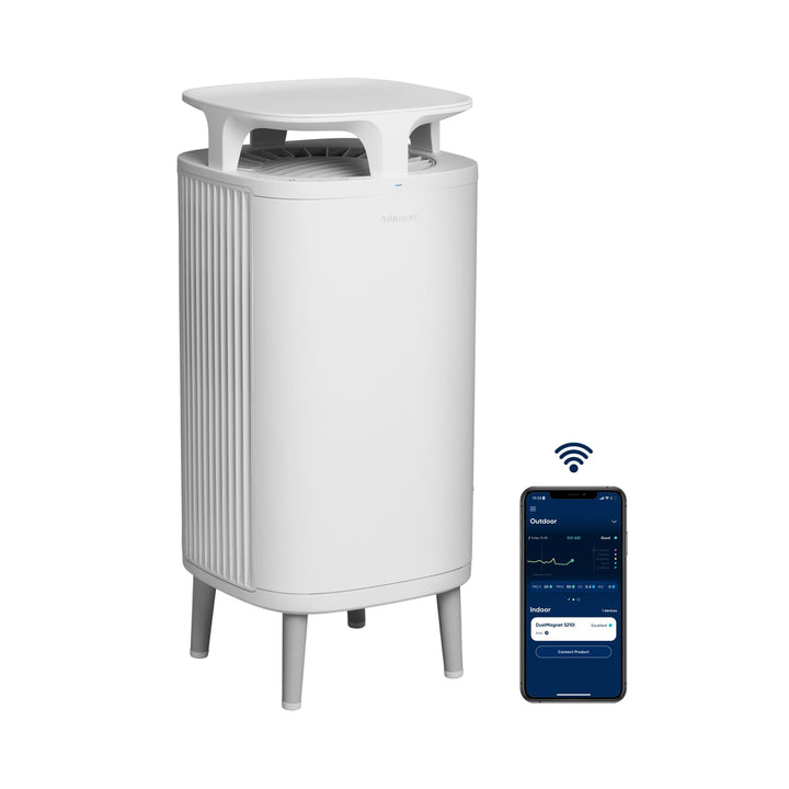 Blueair Luftreiniger DustMagnet 5210i HEPA Silent Air Purifier, Luftwäscher für bis zu 48m², Weiss 5