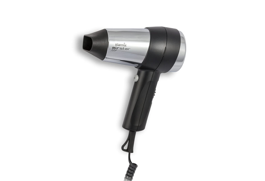 Starmix Hand-Haartrockner TFCT 16 (in Chrom-Ausführung, 1600 Watt, 2 Luftgeschwindigkeiten, Soiralka