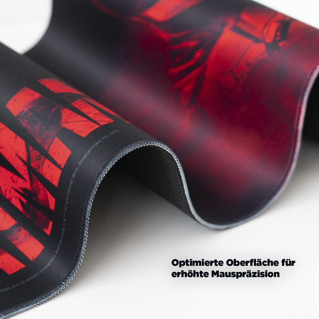 Grupo Erik Gaming Mauspad XXL Batman The Dark Knight Comics Gaming Mousepad XXL rutschfest und Wasse