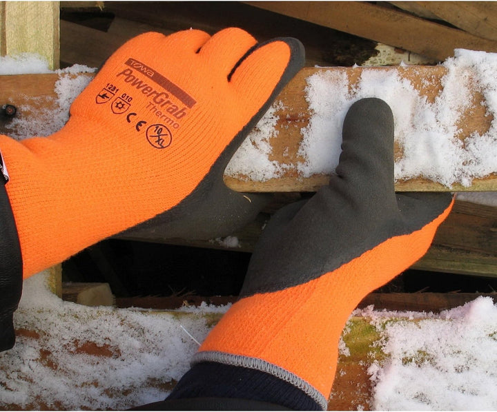 pewag Schneeketten 37146 servo SUV RSV 79, 1 Paar & Görte Power Grab Thermo Winterhandschuh, Grösse