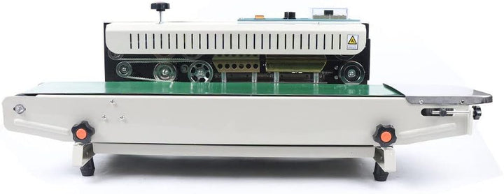 500W Automatisch Durchlaufsiegelgerät Folienschweissgerät Horizontal Kontinuierlich Plastiktüte Sieg