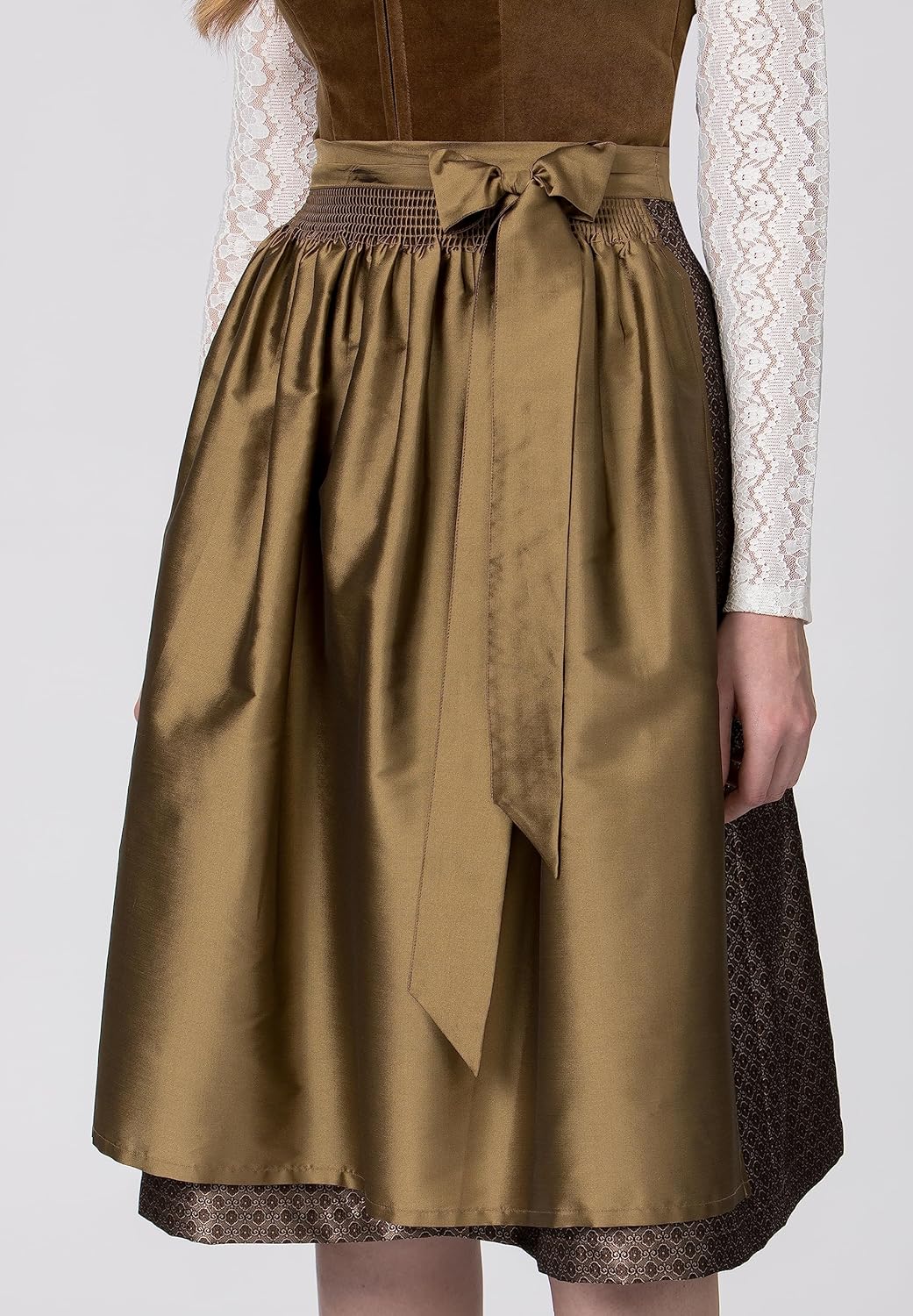Stockerpoint Damen Dirndl Isola Kleid für besondere Anlässe 38 Olive, 38 Olive