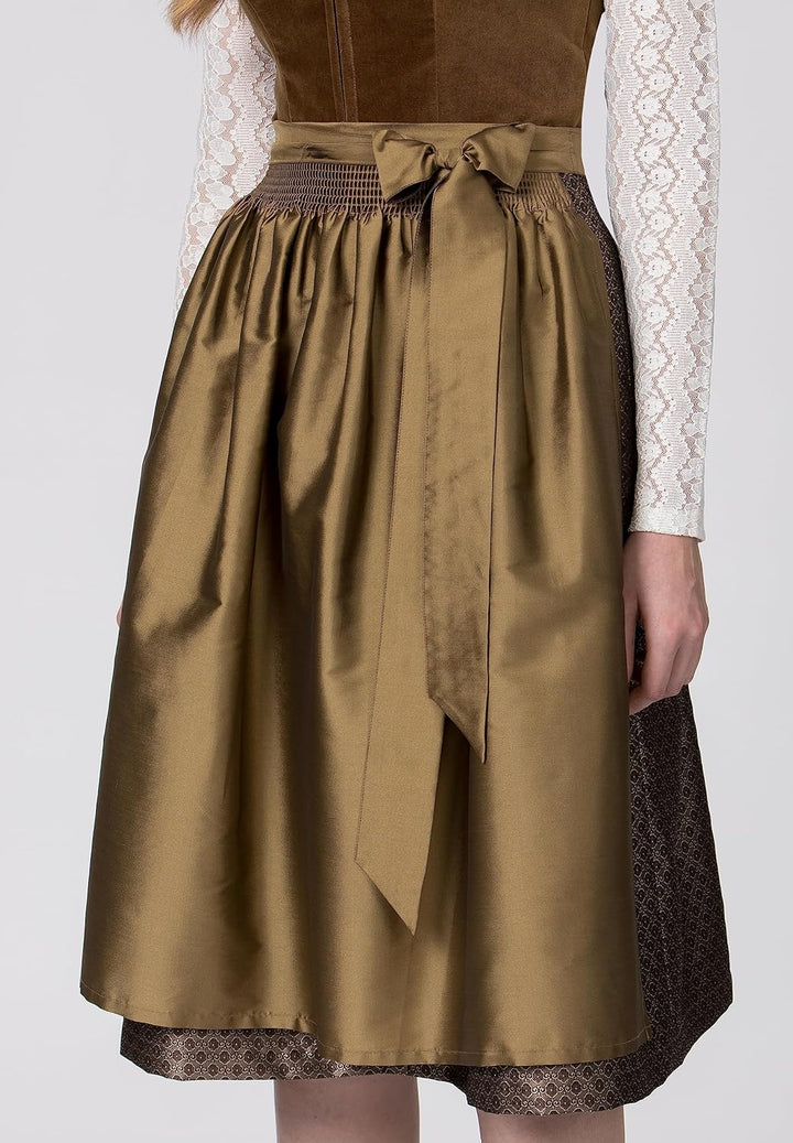 Stockerpoint Damen Dirndl Isola Kleid für besondere Anlässe 38 Olive, 38 Olive