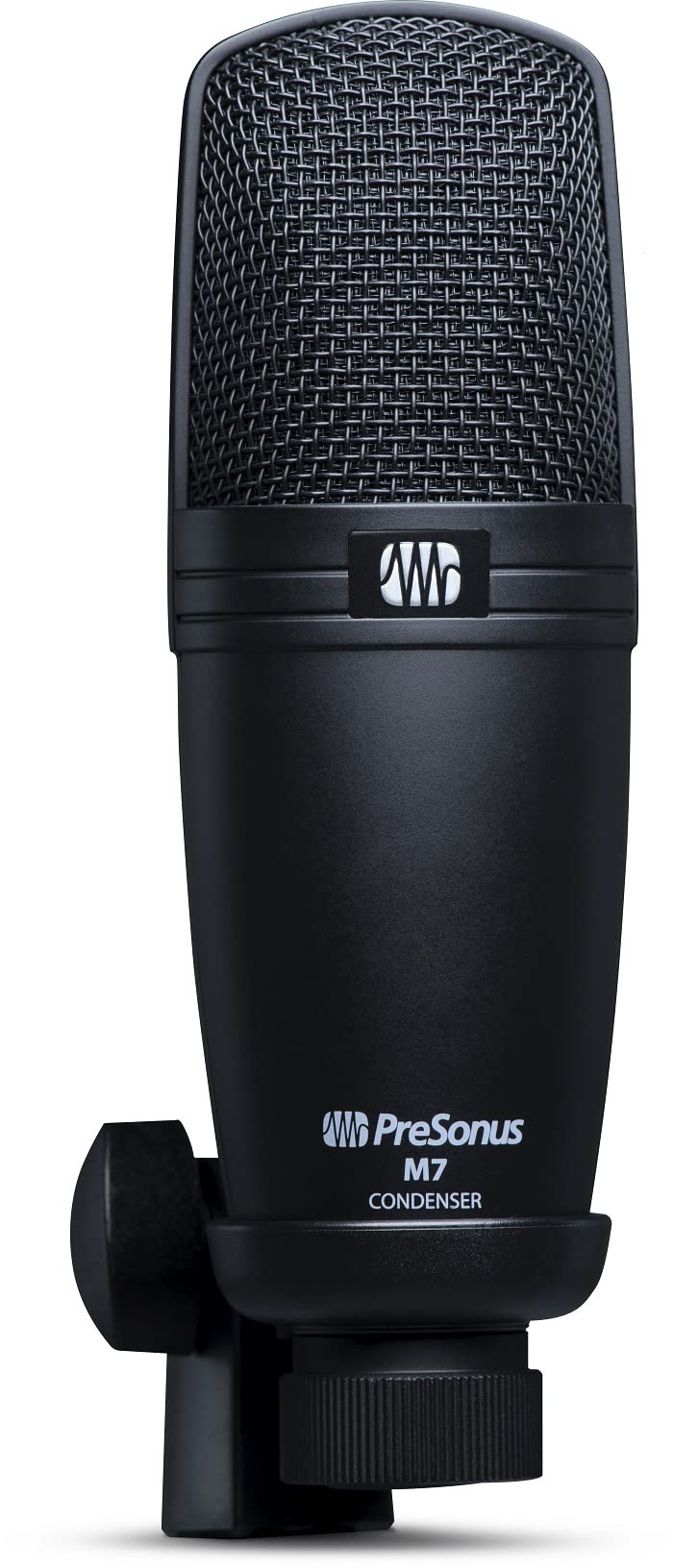 PreSonus M7 Kondensatormikrofon mit Nierencharakteristik, inklusive Mikrofonklemme, XLR-Kabel und Tr