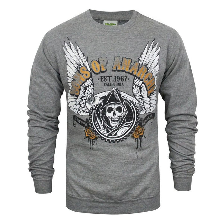 Sons of Anarchy Winged Reaper Men's Sweater