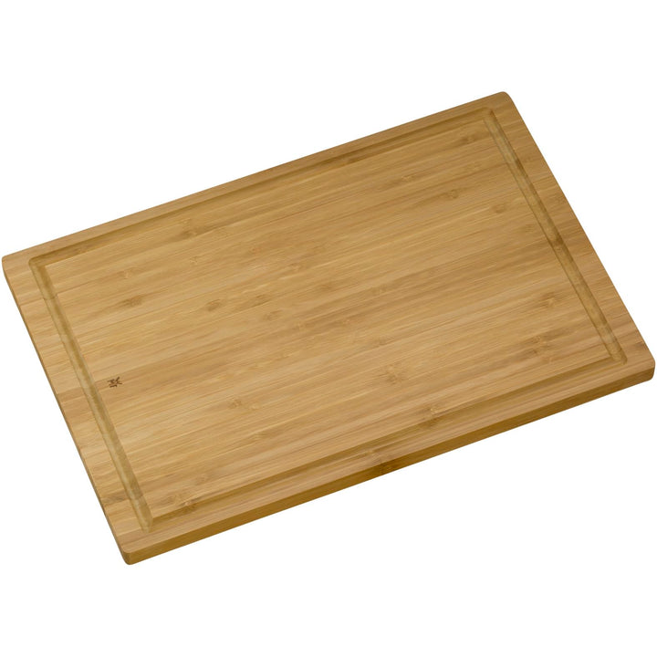 WMF Schneidebrett Bambus natur, 45 x 30 x 1,9 cm, Bambus Brett, Holzbrett gross - Tranchierbrett mit