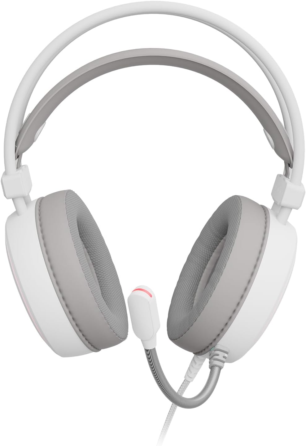 Genesis Neon 613 G2 Gaming Headset mit Mikrofon Weiss, kabelgebundenes Over-Ear PC Headset, Gaming K