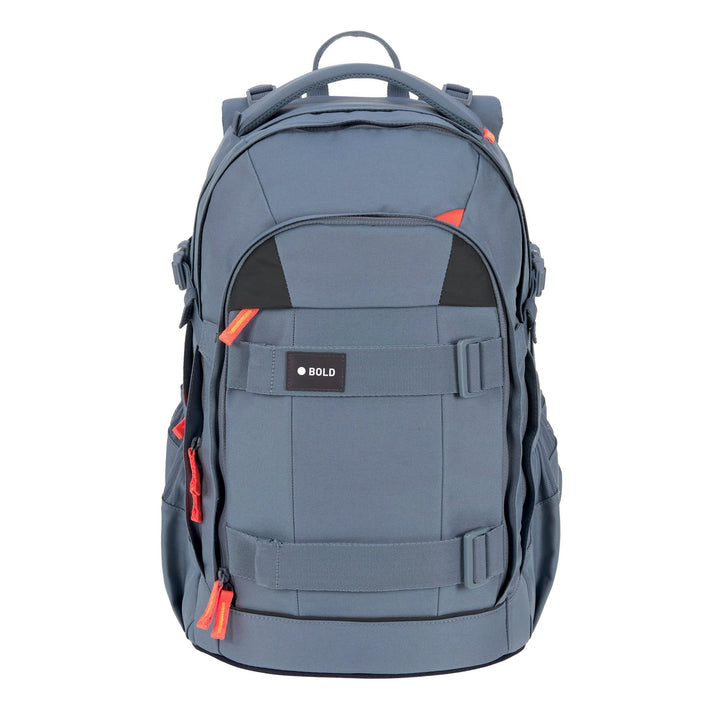 BOLD Lässig Ergonomischer Schulrucksack 30L Blue Blau, Blau