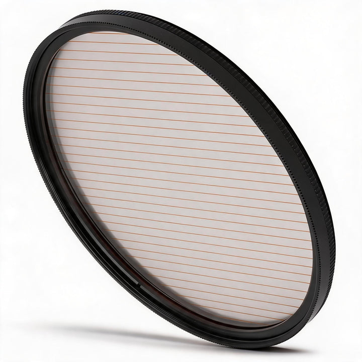Annadue 82 Mm Blau/Golden Streak Anamorphic Effect Filter, Special Cinematic Effects Filter Optische