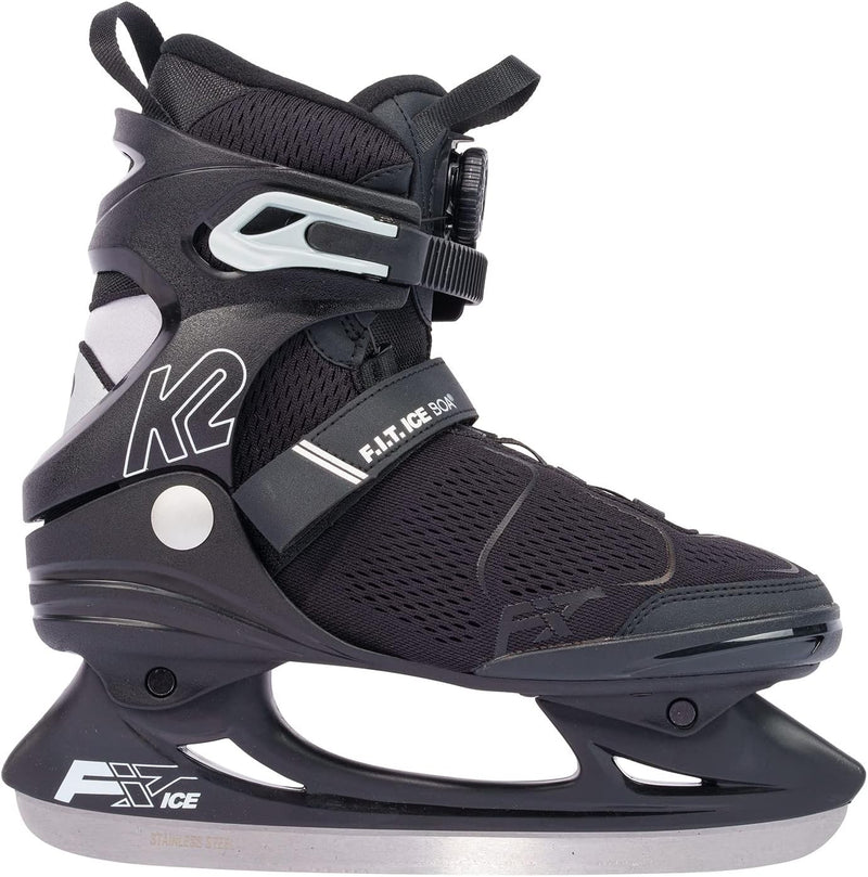 K2 Skates Herren Schlittschuhe F.I.T. ICE BOA , gray, 25G0710 gray EU: 45 (UK: 10.5 / US: 11.5), gra