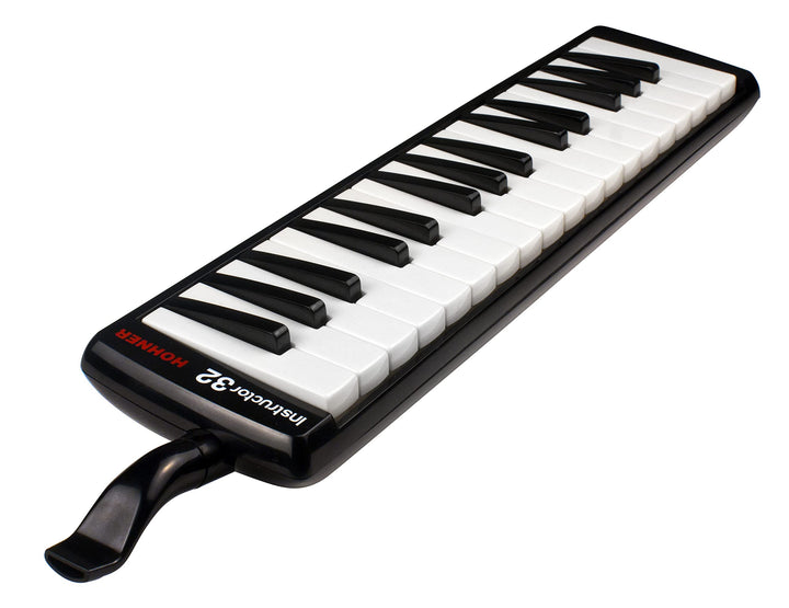 Hohner 32B Melodica (Klavierdesign), schwarz, schwarz
