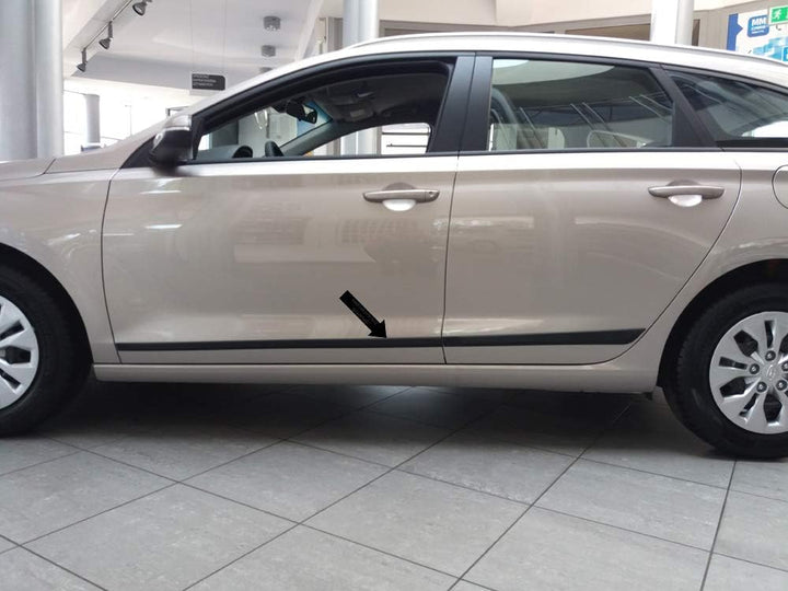 Spangenberg Seitenschutzleisten schwarz passend für Hyundai i30CW III Kombi i30 CW ab 06.2017- F54 (